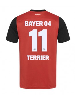 Bayer Leverkusen Martin Terrier #11 Replika Hemmakläder 2024-25 Kortärmad